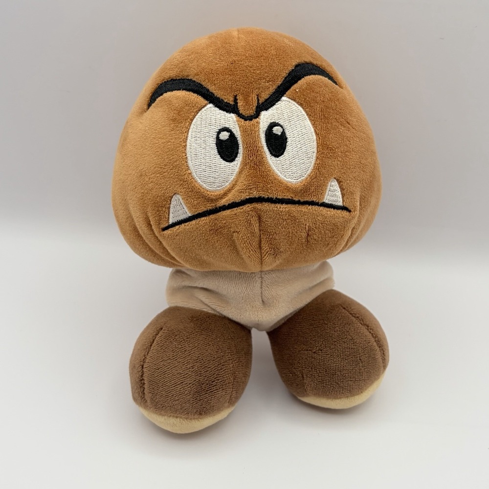 Club Mochi Mochi Super Mario Bros Goomba 6" Koopa Plush Stuffed Toy